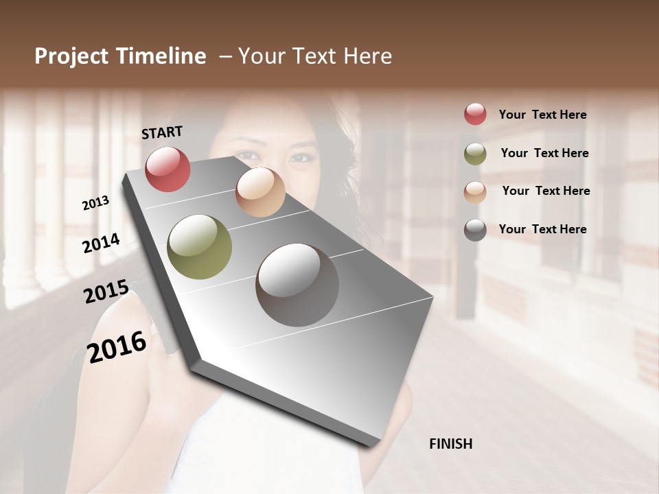 Modern Lamp Parquet PowerPoint Template