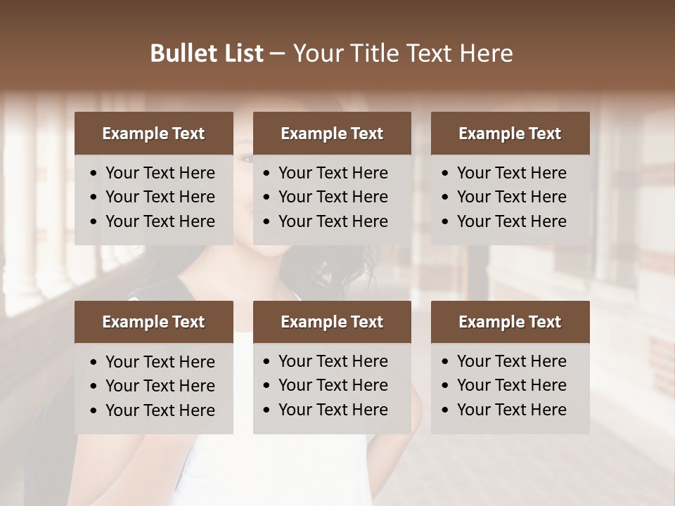 Modern Lamp Parquet PowerPoint Template