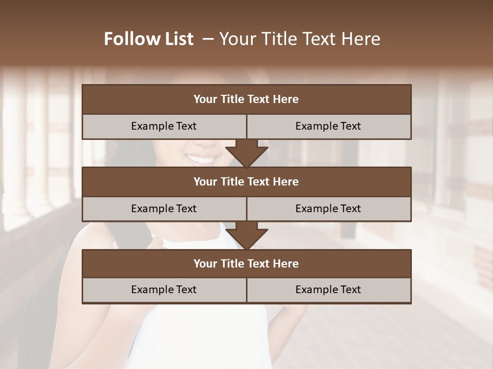 Modern Lamp Parquet PowerPoint Template