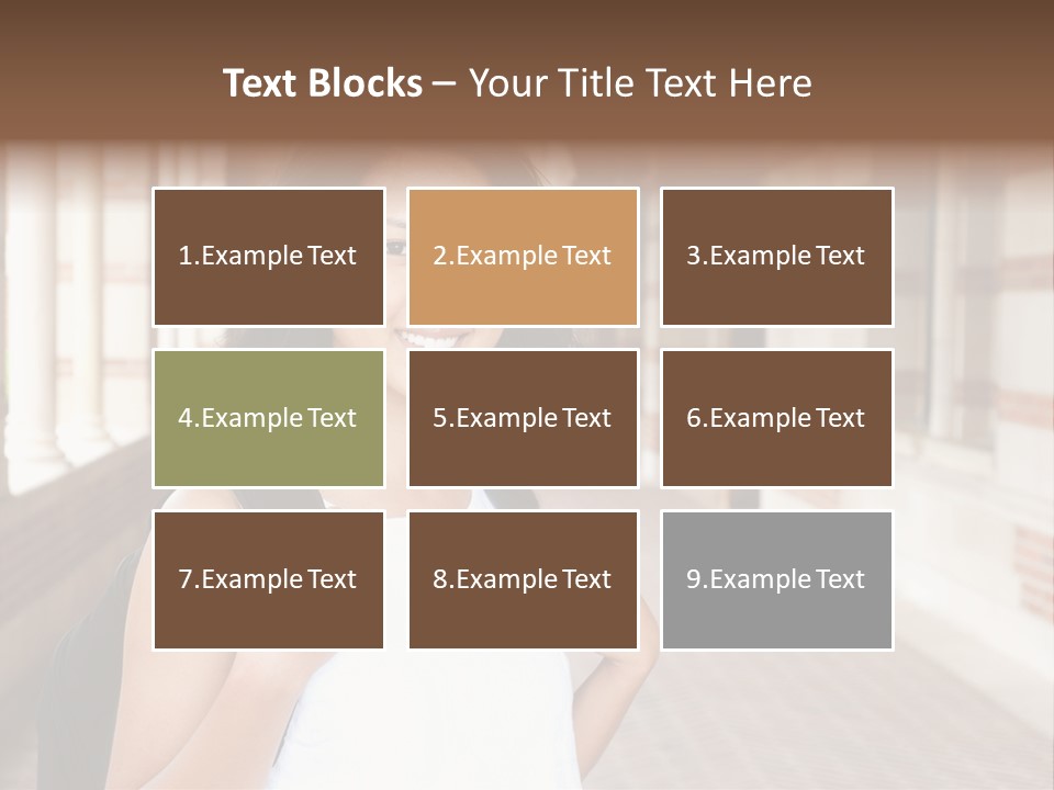 Modern Lamp Parquet PowerPoint Template