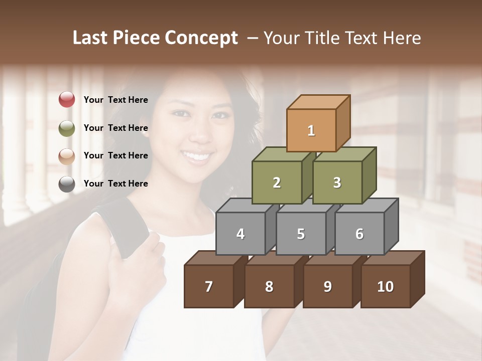 Modern Lamp Parquet PowerPoint Template