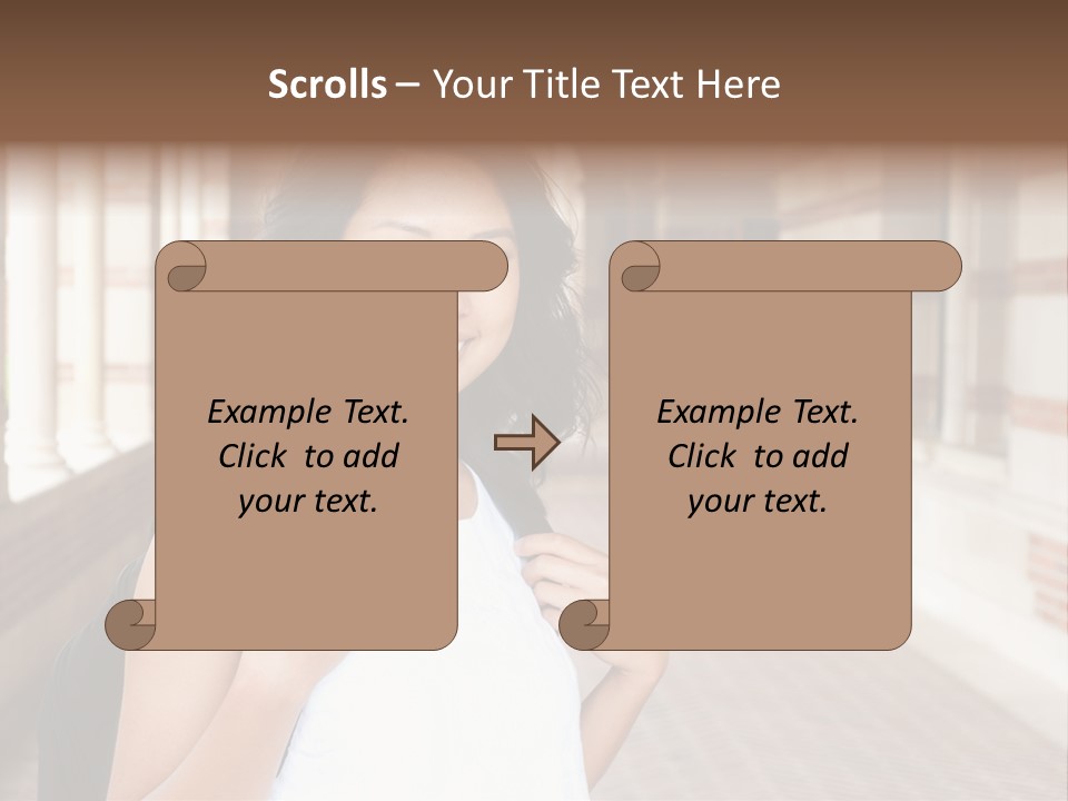 Modern Lamp Parquet PowerPoint Template