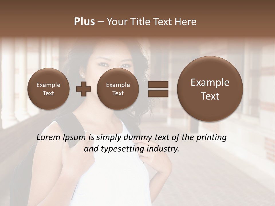 Modern Lamp Parquet PowerPoint Template