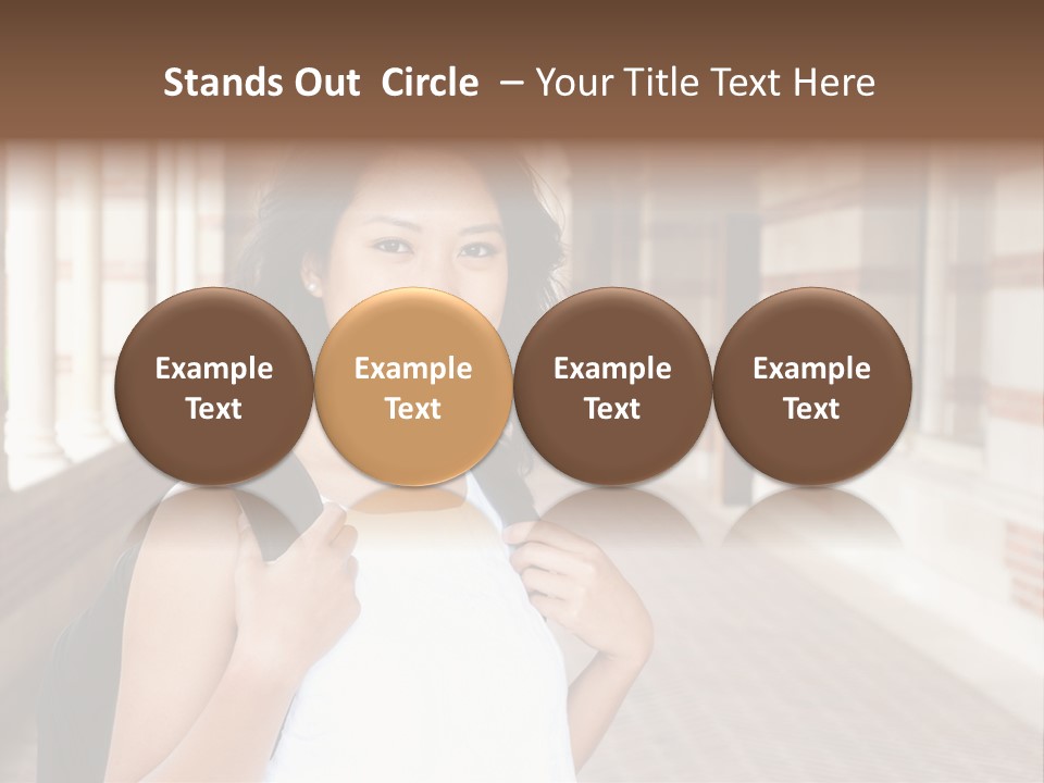 Modern Lamp Parquet PowerPoint Template