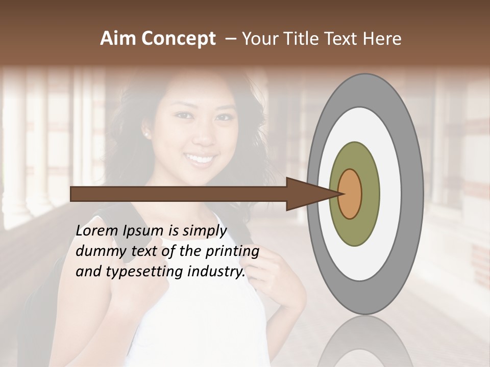 Modern Lamp Parquet PowerPoint Template