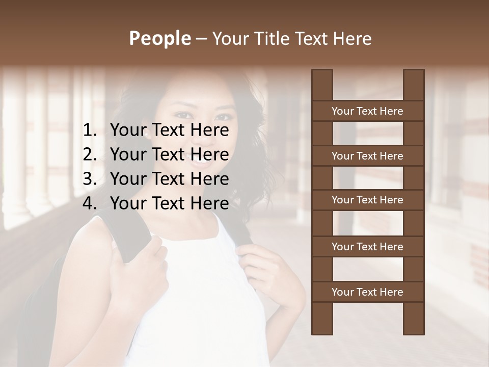 Modern Lamp Parquet PowerPoint Template