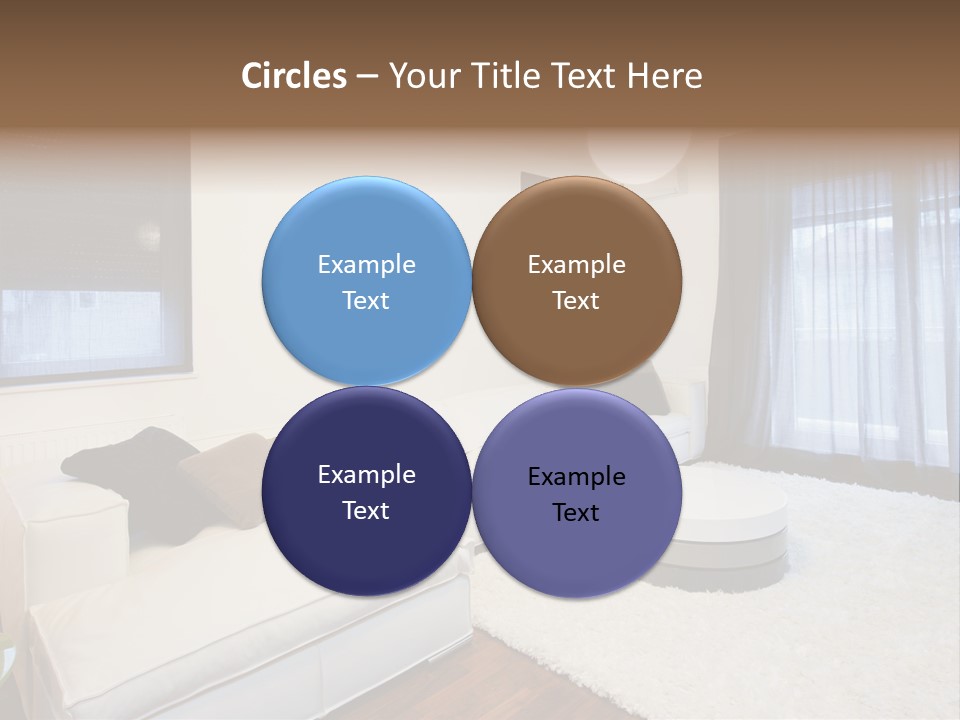 Modern Lamp Parquet PowerPoint Template