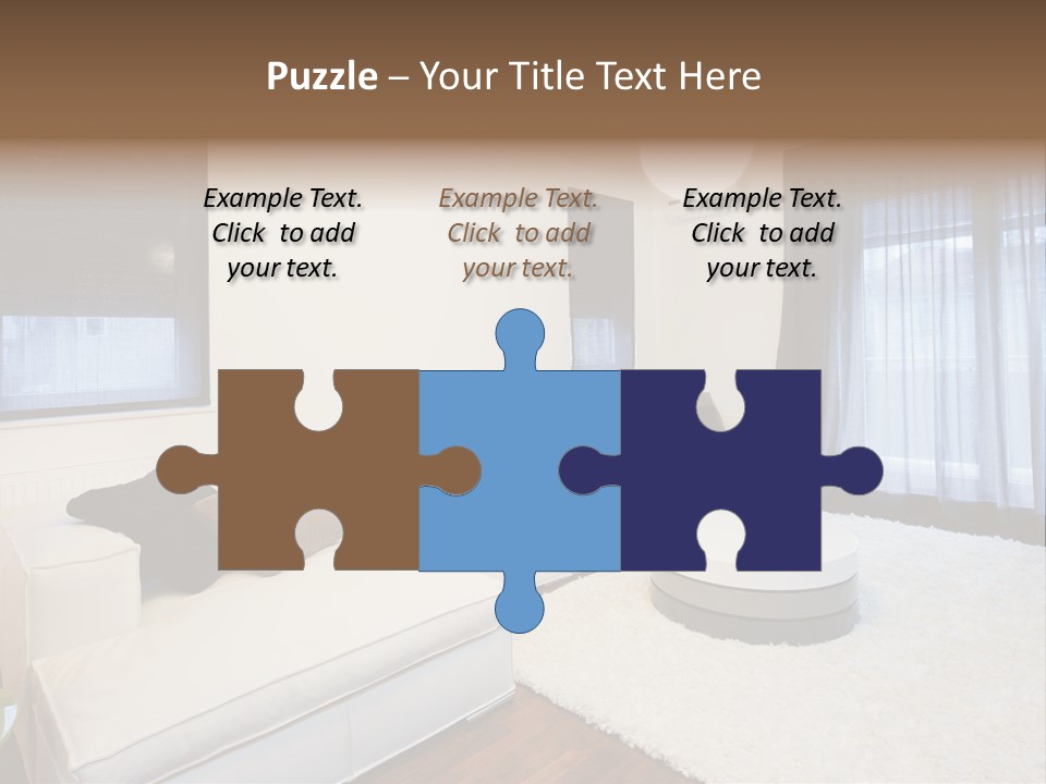 Modern Lamp Parquet PowerPoint Template