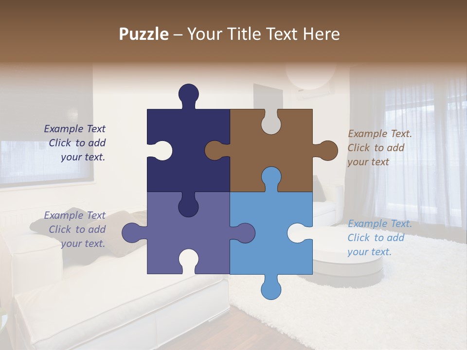Modern Lamp Parquet PowerPoint Template