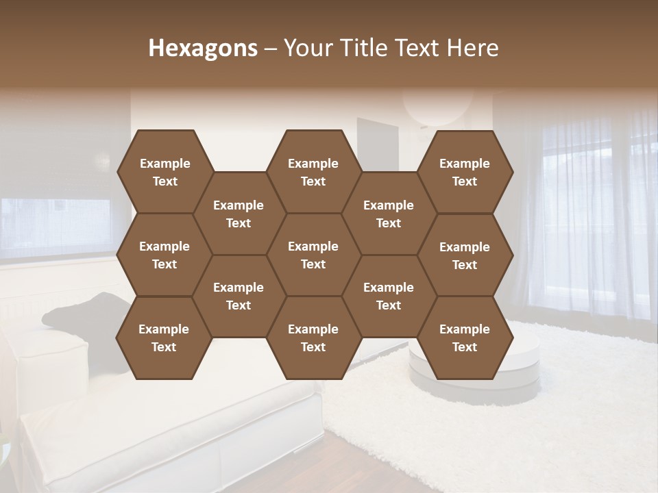 Modern Lamp Parquet PowerPoint Template