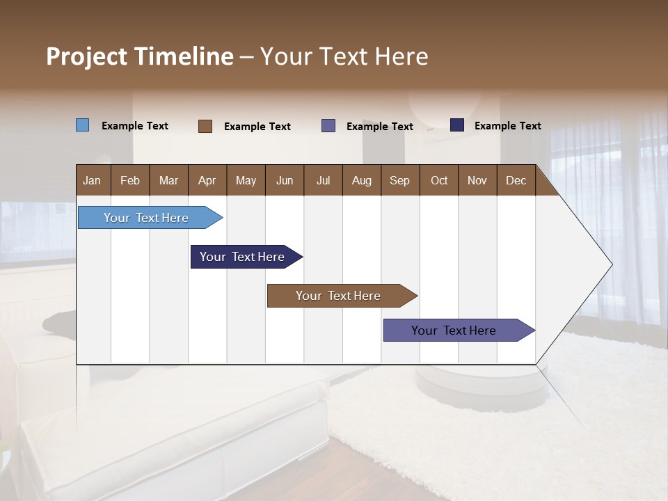 Modern Lamp Parquet PowerPoint Template