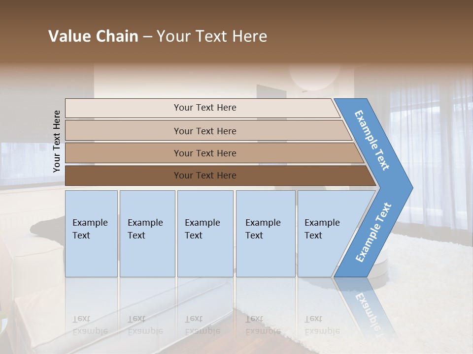 Modern Lamp Parquet PowerPoint Template