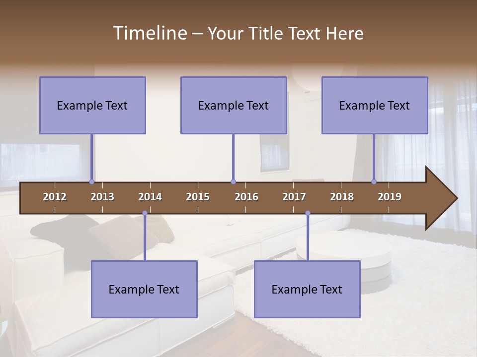 Modern Lamp Parquet PowerPoint Template
