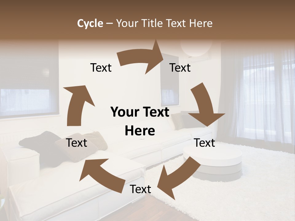 Modern Lamp Parquet PowerPoint Template