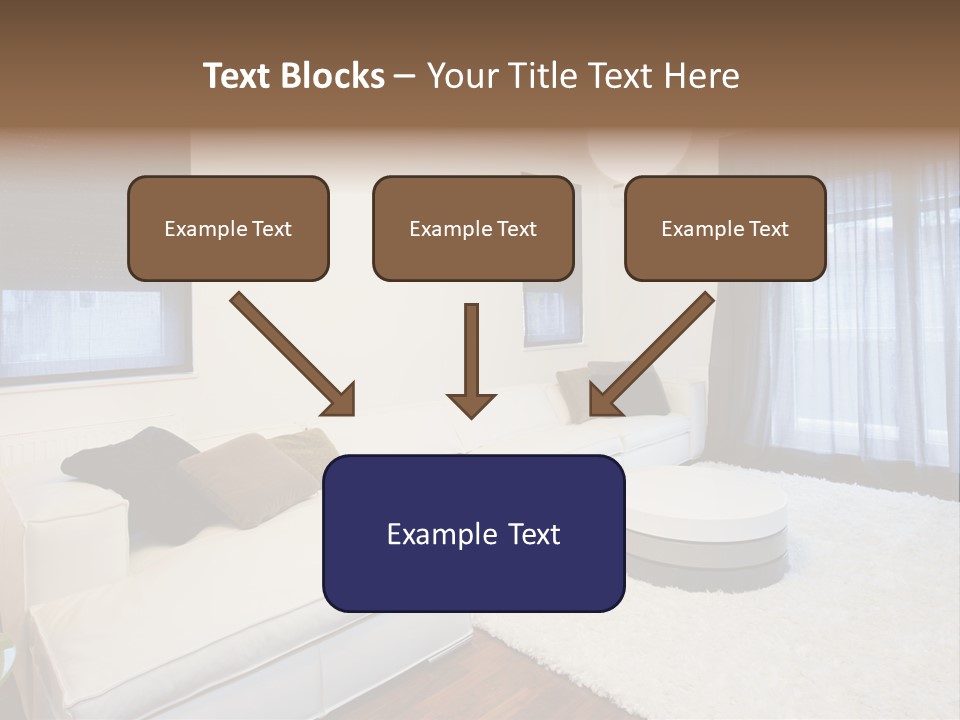 Modern Lamp Parquet PowerPoint Template