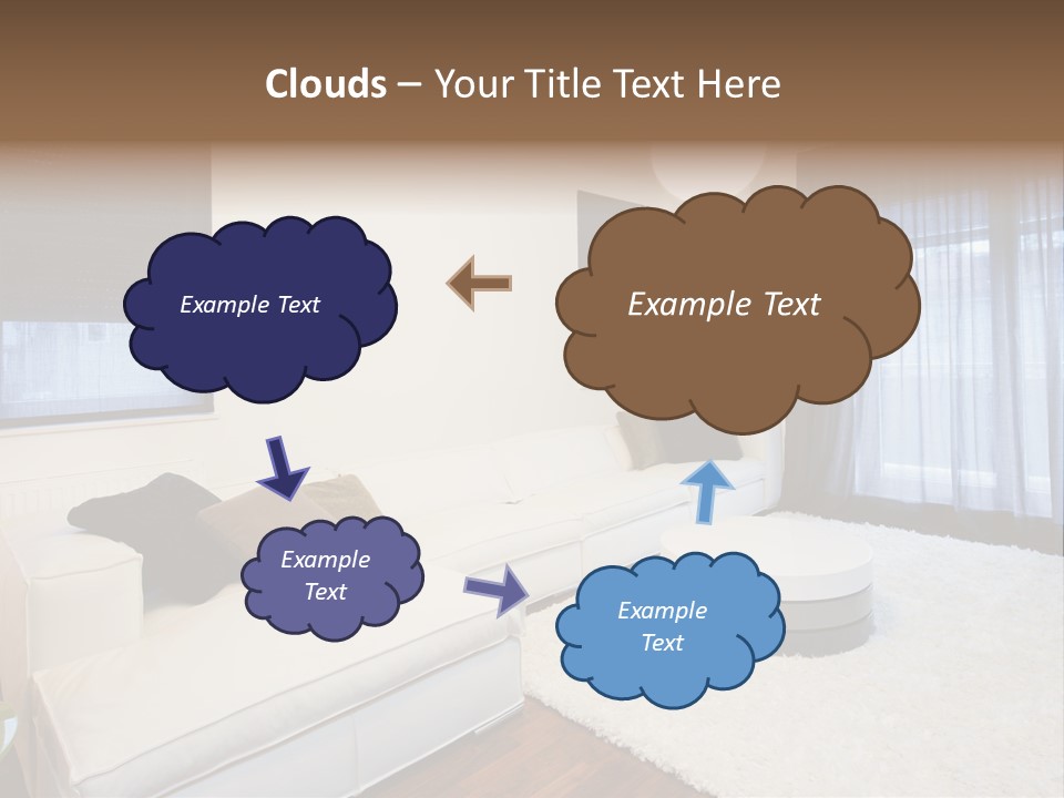 Modern Lamp Parquet PowerPoint Template