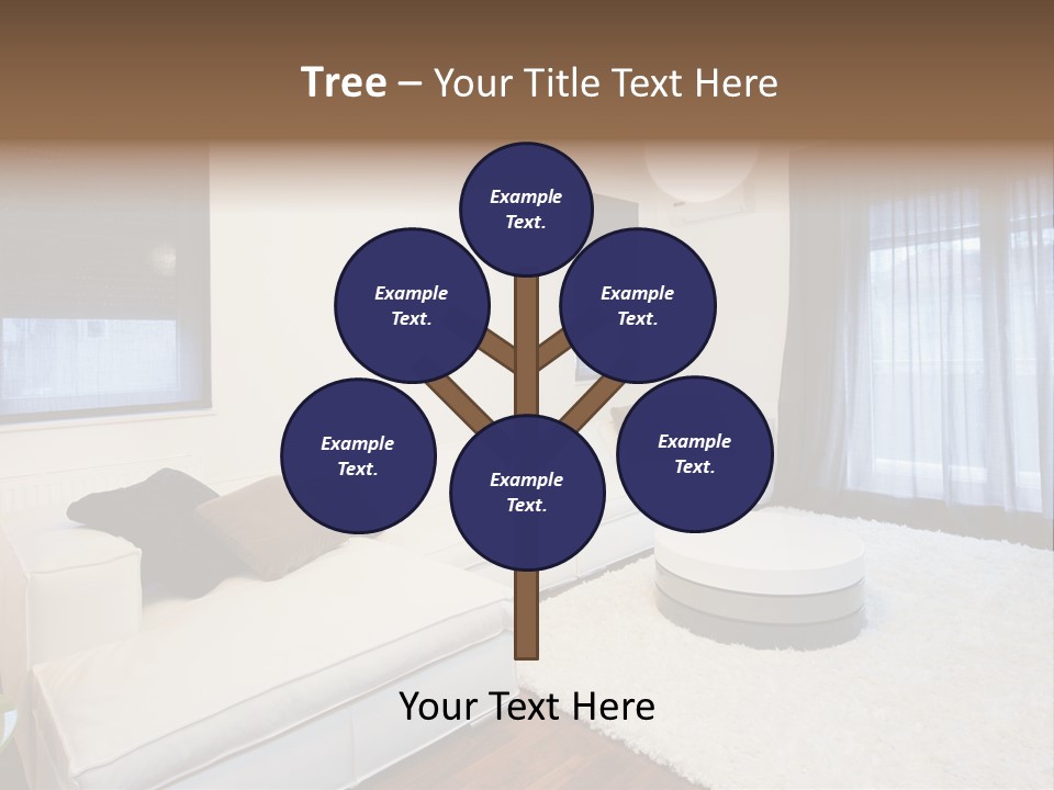 Modern Lamp Parquet PowerPoint Template