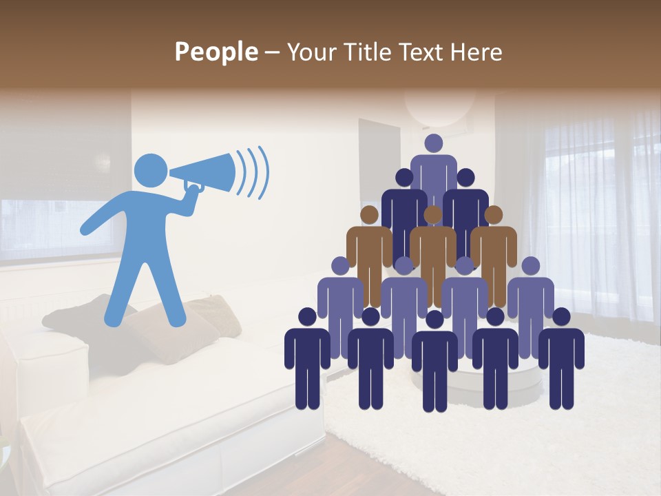 Modern Lamp Parquet PowerPoint Template