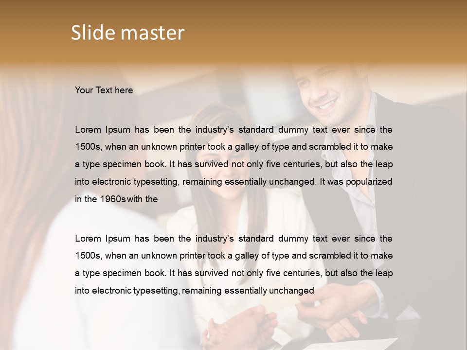 Lounge Joyful Economy PowerPoint Template