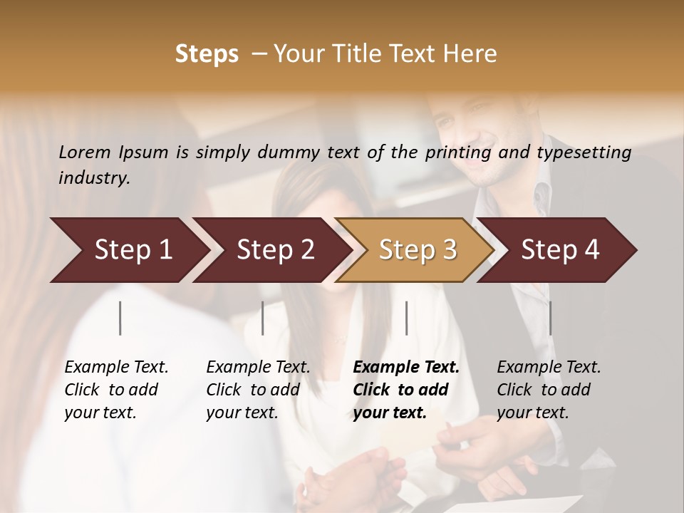 Lounge Joyful Economy PowerPoint Template