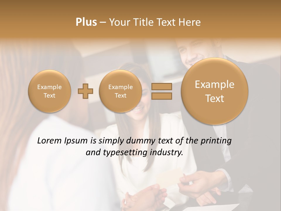Lounge Joyful Economy PowerPoint Template