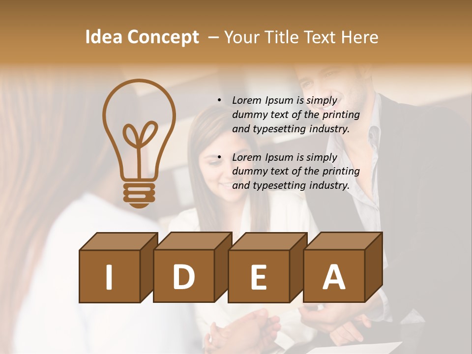 Lounge Joyful Economy PowerPoint Template