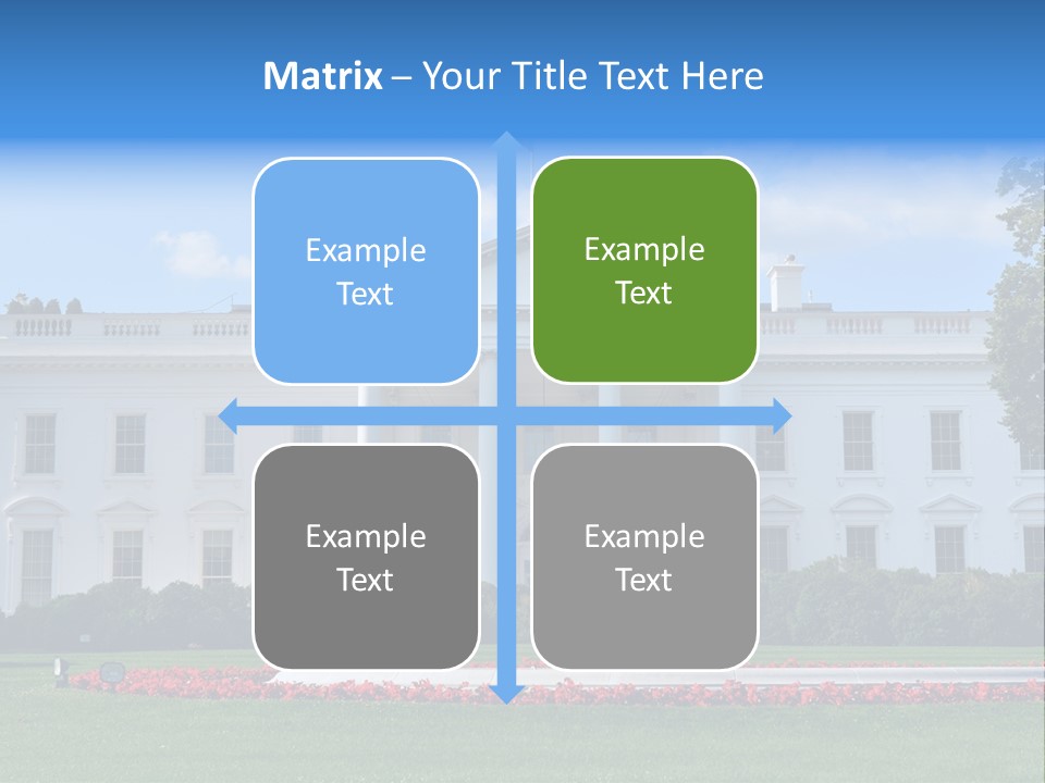 History Columns Landmark PowerPoint Template