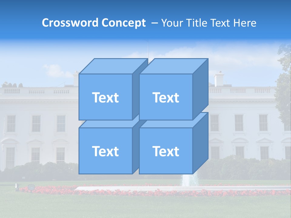 History Columns Landmark PowerPoint Template