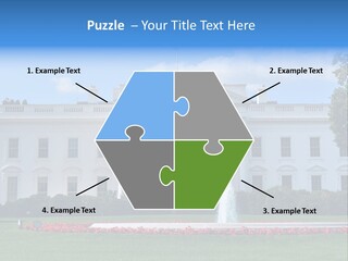 History Columns Landmark PowerPoint Template