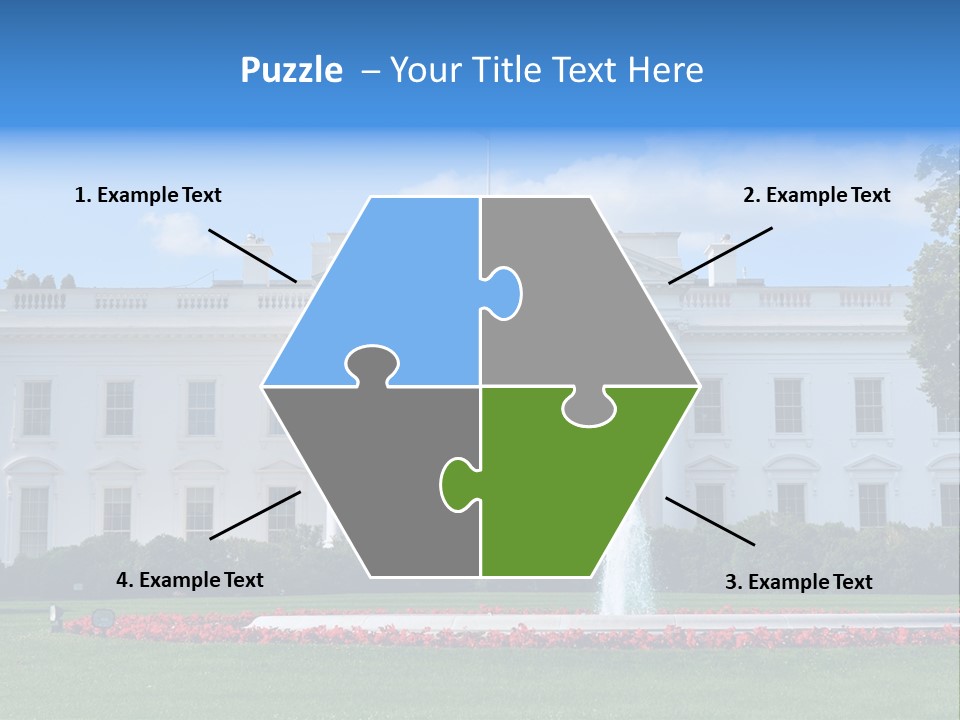 History Columns Landmark PowerPoint Template