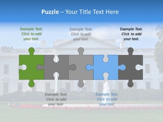 History Columns Landmark PowerPoint Template