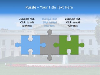 History Columns Landmark PowerPoint Template