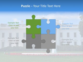 History Columns Landmark PowerPoint Template
