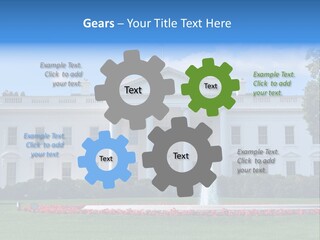 History Columns Landmark PowerPoint Template