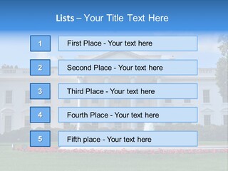 History Columns Landmark PowerPoint Template