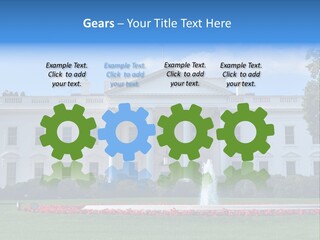 History Columns Landmark PowerPoint Template