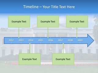 History Columns Landmark PowerPoint Template