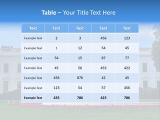 History Columns Landmark PowerPoint Template