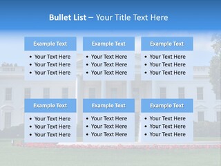 History Columns Landmark PowerPoint Template