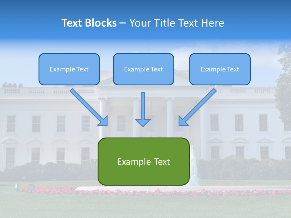 History Columns Landmark PowerPoint Template