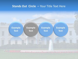 History Columns Landmark PowerPoint Template