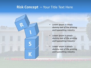 History Columns Landmark PowerPoint Template