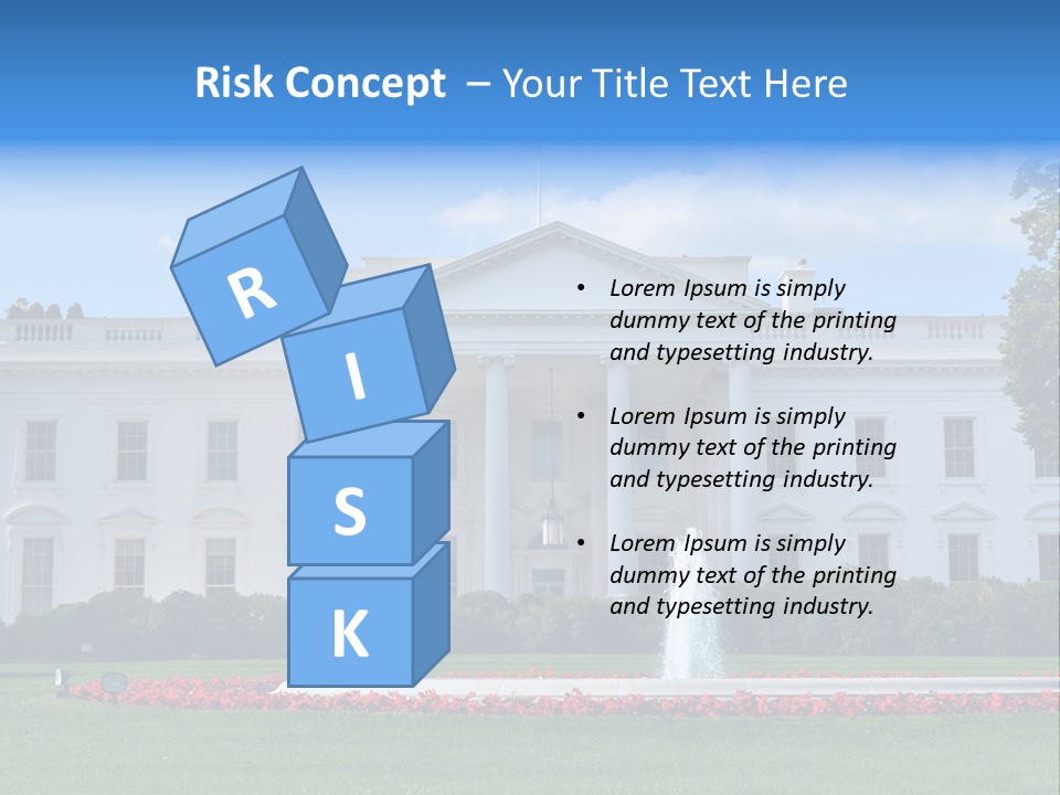 History Columns Landmark PowerPoint Template