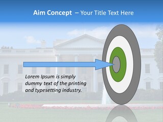 History Columns Landmark PowerPoint Template