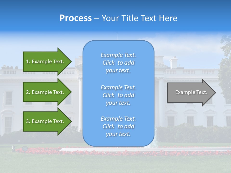 History Columns Landmark PowerPoint Template