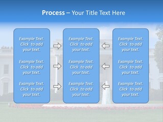 History Columns Landmark PowerPoint Template