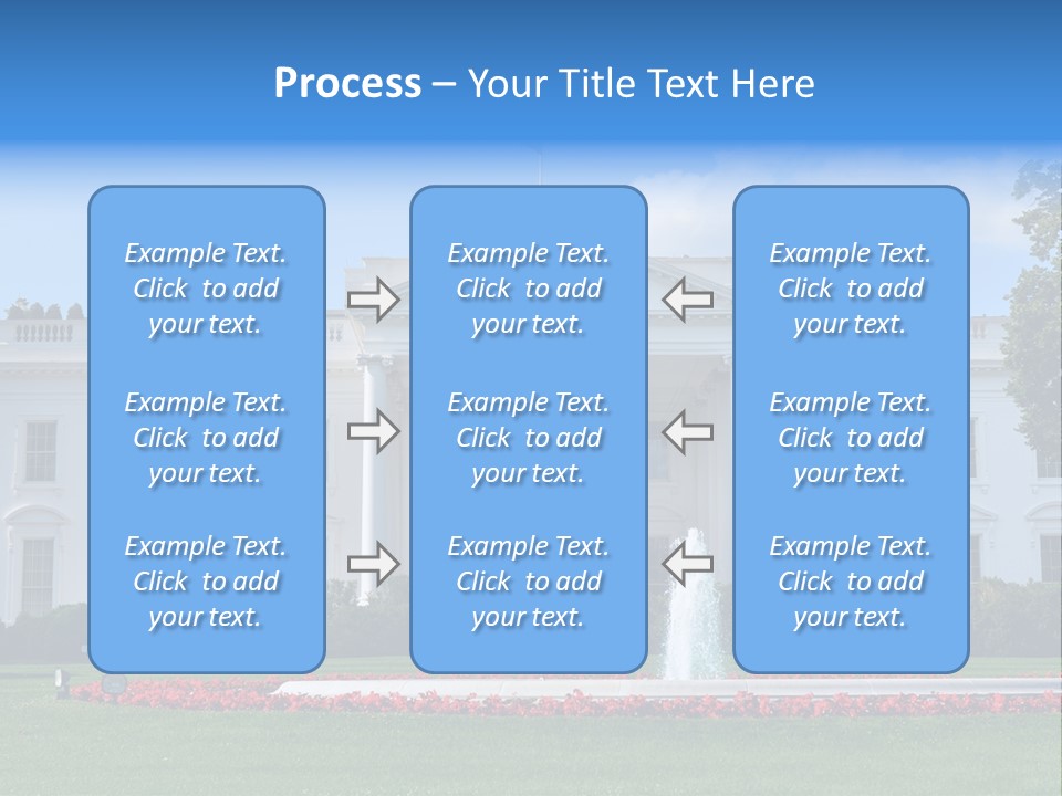 History Columns Landmark PowerPoint Template