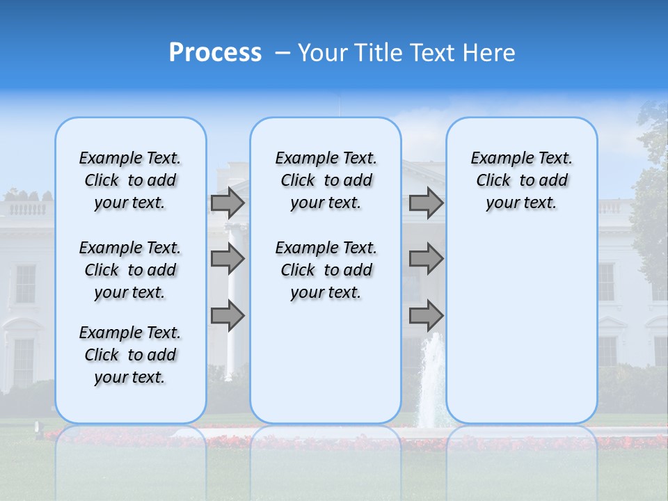 History Columns Landmark PowerPoint Template