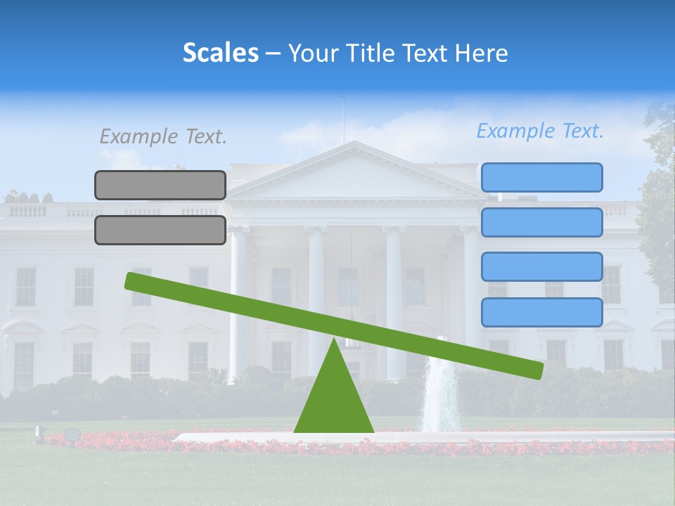 History Columns Landmark PowerPoint Template