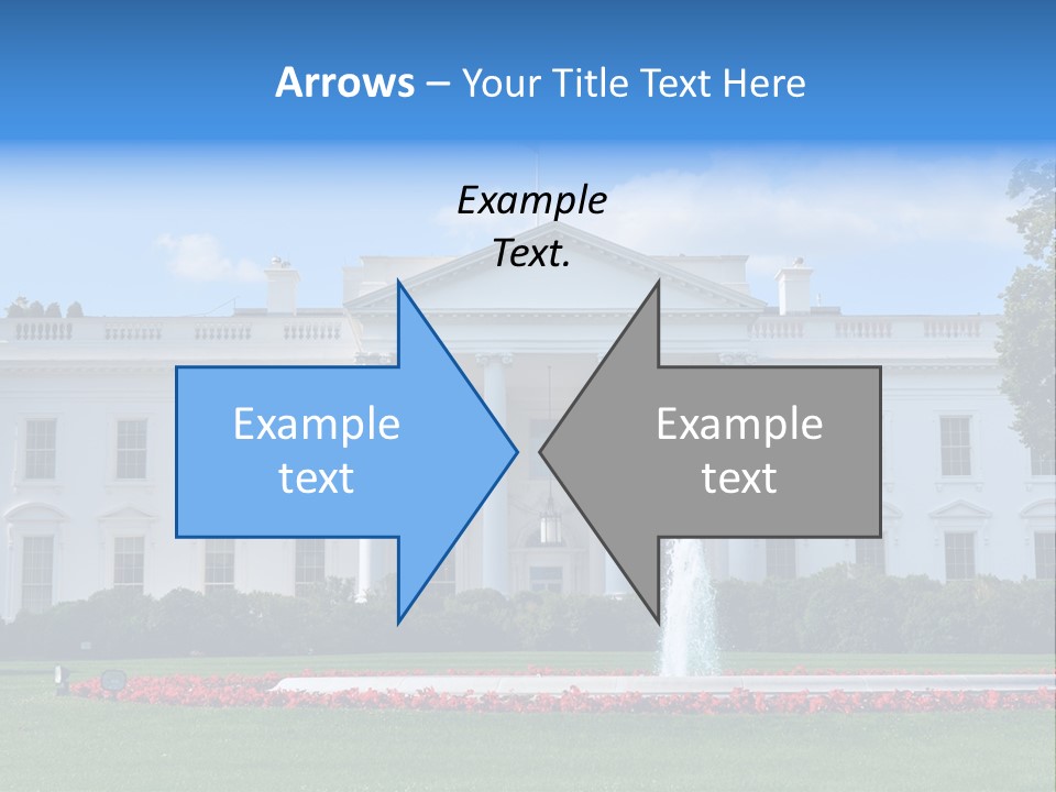 History Columns Landmark PowerPoint Template
